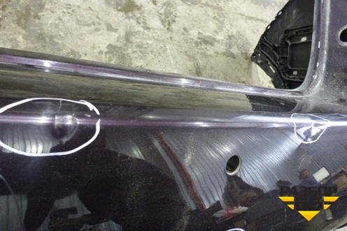 Бампер задний (до 2014г под парктроник) (7P5807421) для Porsche Cayenne с 2010-2017г (Каен)