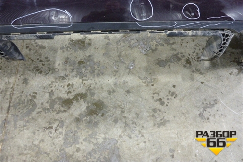 Бампер задний (до 2014г под парктроник) (7P5807421) для Porsche Cayenne с 2010-2017г (Каен)