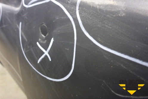 Бампер задний (85022JD00H) для Nissan Qashqai (J10E) с 2006-2013г (Кашкай)