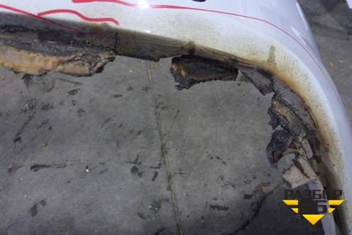 Бампер задний нижняя часть (до 2019г под парктроник) (4M0807527B) для Audi Q7 c 2015г (Ку 7)