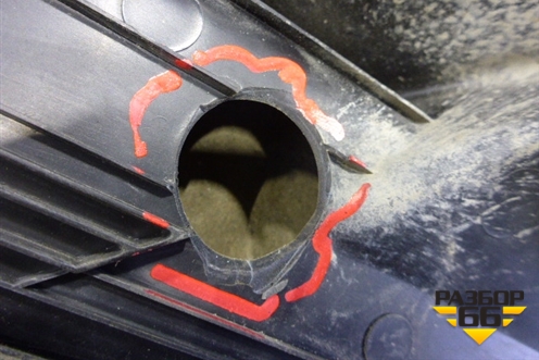 Решетка стеклоочистителей для Nissan Almera Classic с 2006-2013г (Альмера Классик)