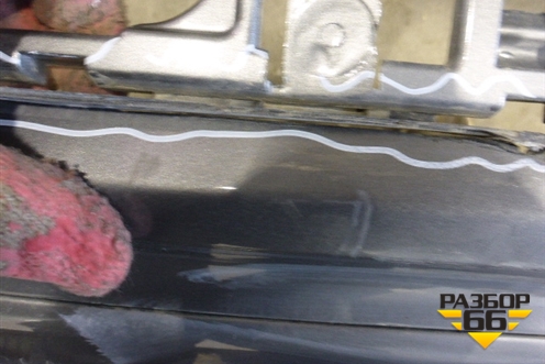 Бампер задний нижняя часть (после 2014г) (7P5807521B) для Porsche Cayenne с 2010-2017г (Каен)