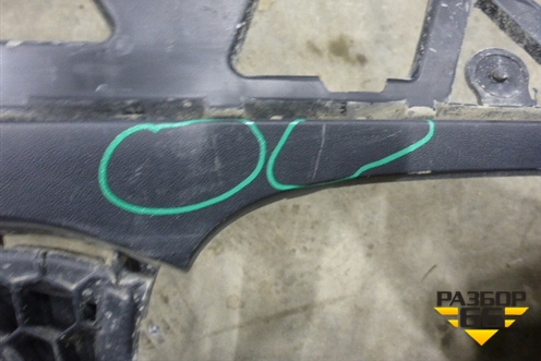 Бампер задний нижняя часть (до 2014г) (7P5807521) для Porsche Cayenne с 2010-2017г (Каен)