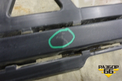 Бампер задний нижняя часть (до 2014г) (7P5807521) для Porsche Cayenne с 2010-2017г (Каен)