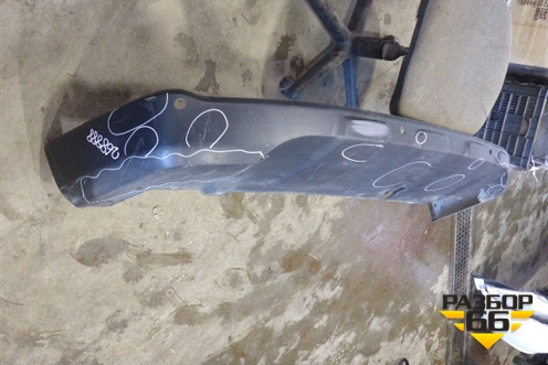 Юбка заднего бампера (после 2009г под парктроник) (71502SWAZZ00) для Honda CR-V(RE) с 2006-2012г (ЦРВ СРВ)