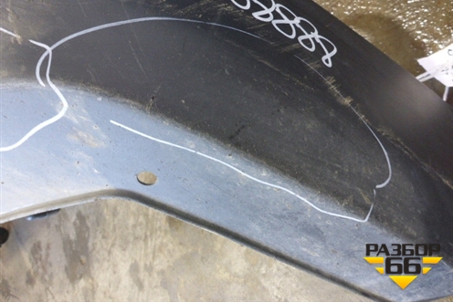 Юбка заднего бампера (после 2009г под парктроник) (71502SWAZZ00) для Honda CR-V(RE) с 2006-2012г (ЦРВ СРВ)