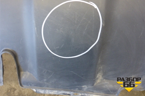 Юбка заднего бампера (после 2009г под парктроник) (71502SWAZZ00) для Honda CR-V(RE) с 2006-2012г (ЦРВ СРВ)