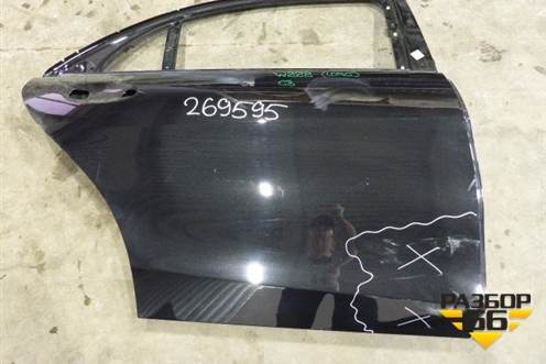 Дверь задняя правая (Long) (2227300205) для Mercedes Benz S-Klass W222 с 2013-2020г (С)