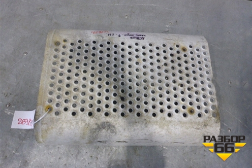 Накладка декоративная на глушитель для Mercedes Benz TRUCK Actros I с 1996-2002г (Актрос)