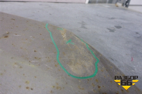 Угол бампера правый для Volvo TRUCK FH с 2002-2008г (ФШ)