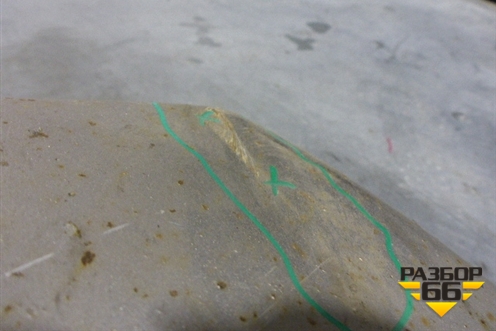 Угол бампера правый для Volvo TRUCK FH с 2002-2008г (ФШ)