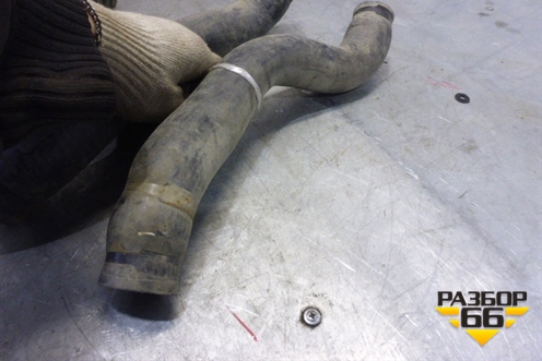 Патрубок системы охлаждения (на радиатор нижний) для Daewoo Nexia с 1995-2016г (Нексия)