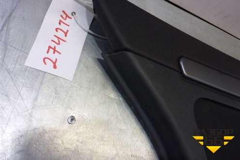 Обшивка двери задней левой под электрику (лифтбэк) для Renault Laguna-3 с 2009г (Лагуна)