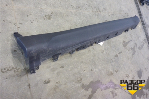 Накладка на порог наружная правая (51777319854) для BMW X5 F15 с 2013г (Х5 Ф15)