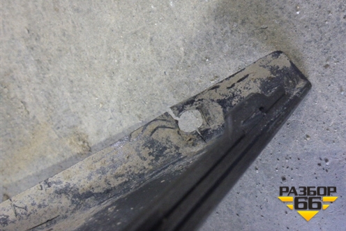 Бампер задний (под парктроник без накладки) (5215948170) для Toyota Highlander с 2007-2013г (Хайлендер)