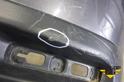 Бампер задний (под парктроник без накладки) (5215948170) для Toyota Highlander с 2007-2013г (Хайлендер)