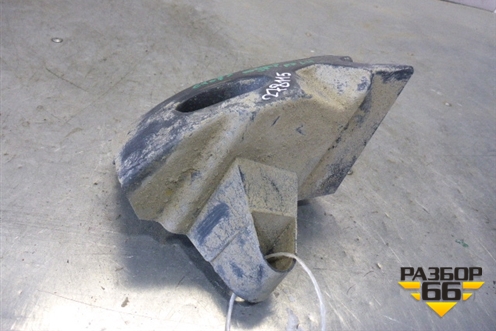 Кронштейн заднего бампера левый (3х дверный кузов) для Citroen C4 с 2005-2011г (С4)