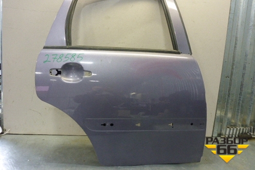 Дверь задняя правая (9008Q5) для Citroen C3 с 2002-2009г (С3)