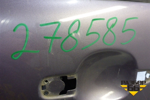 Дверь задняя правая (9008Q5) для Citroen C3 с 2002-2009г (С3)