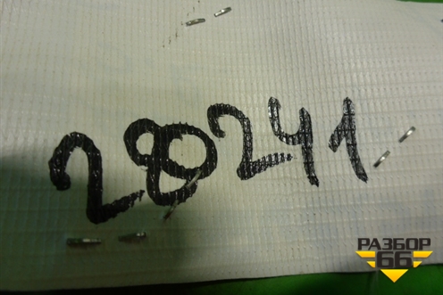 Накладка порога внутренняя заднего правого (5ти дверный кузов) (BJ3213244AE) для Land Rover Range Rover Evoque с 2011-2018г (Евог)