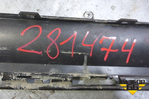 Накладка заднего бампера (51127319880) для BMW X6 F16 с 2014г (Х6 Ф16)