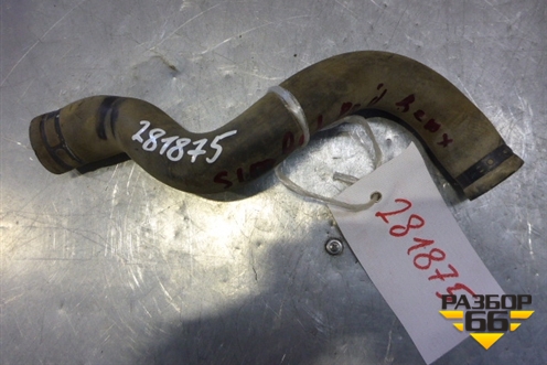 Патрубок системы охлаждения (верхний на радиатор) для Renault Clio с 1998-2002г (Клио)