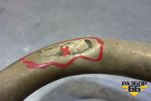 Трубка картерных газов (2.0л) для Volkswagen Passat (B6) с 2005-2010г (Пассат Б6)