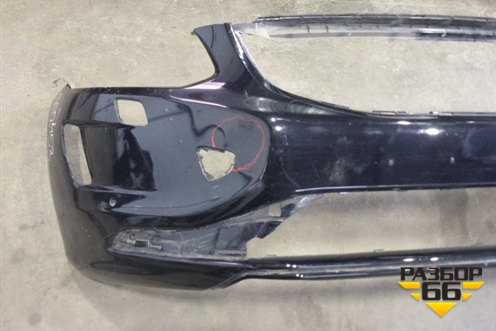 Бампер передний (после 2013г под парктроник и омыватели) (31323765) для Volvo XC60 с 2008-2017г (ХС60)
