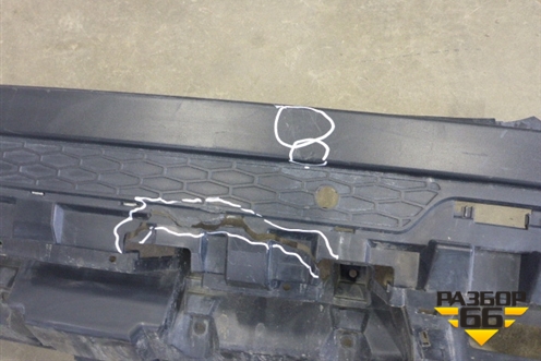 Бампер задний нижняя часть (под парктроник) (BJ3217926A) для Land Rover Range Rover Evoque с 2011-2018г (Евог)