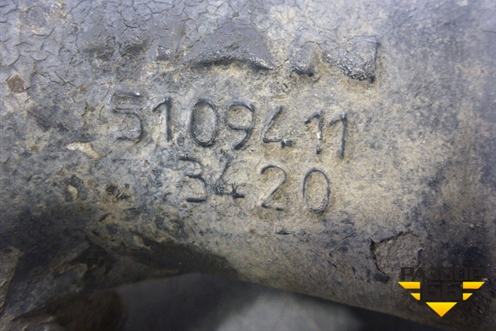 Патрубок интеркулера силуминовый  (51094113420) для MAN TGA 4-Series  с 2000-2008г (ТГА)