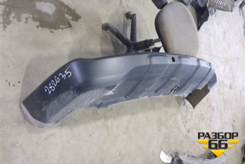 Юбка заднего бампера (после 2009г под парктроник) (71502SWAZZ00) для Honda CR-V(RE) с 2006-2012г (ЦРВ СРВ)