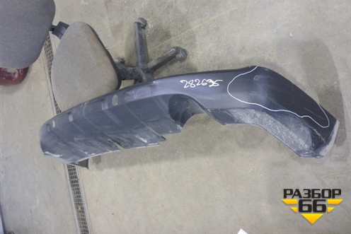 Юбка заднего бампера (после 2009г под парктроник) (71502SWAZZ00) для Honda CR-V(RE) с 2006-2012г (ЦРВ СРВ)