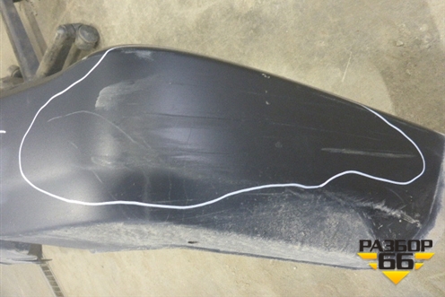 Юбка заднего бампера (после 2009г под парктроник) (71502SWAZZ00) для Honda CR-V(RE) с 2006-2012г (ЦРВ СРВ)