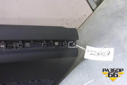 Обшивка двери задней правой под электрику (чёрная) (7P5867212) для Porsche Cayenne с 2010-2017г (Каен)