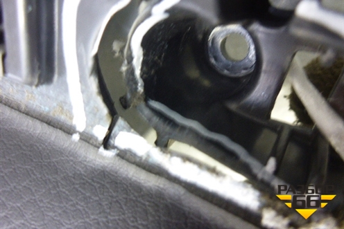 Обшивка двери задней правой под электрику (чёрная) (7P5867212) для Porsche Cayenne с 2010-2017г (Каен)