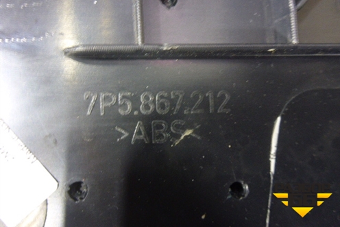 Обшивка двери задней правой под электрику (чёрная) (7P5867212) для Porsche Cayenne с 2010-2017г (Каен)