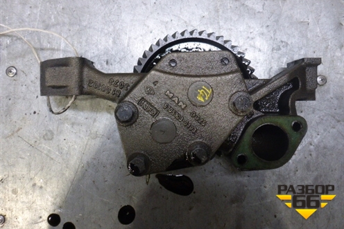 Насос масляный  (D2876LS12) (51051033103) для MAN TGA 4-Series  с 2000-2008г (ТГА)