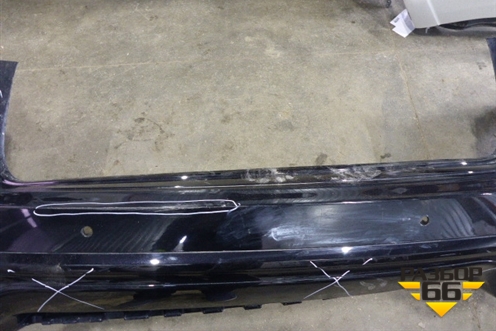 Бампер задний (после 2014г под парктроник) (7P5807421B) для Porsche Cayenne с 2010-2017г (Каен)