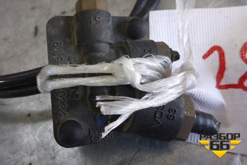 Регулятор давления тормозной системы (на педальный узел) (81981810234) для MAN TGS с 2007г (ТГС)