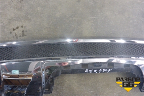 Юбка заднего бампера (AMG) (A1668804340) для Mercedes Benz ML-Klass W166 c 2011г (МЛ)