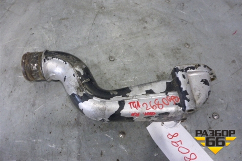 Патрубок системы охлаждения  (силуминовый) (51063023185) для MAN TGA 4-Series  с 2000-2008г (ТГА)