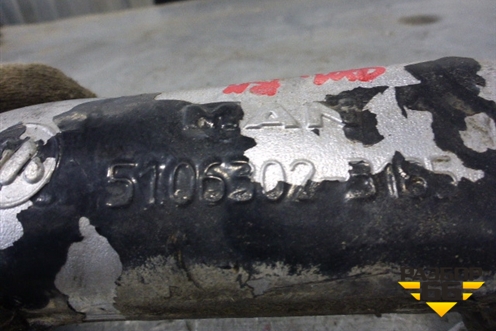 Патрубок системы охлаждения  (силуминовый) (51063023185) для MAN TGA 4-Series  с 2000-2008г (ТГА)