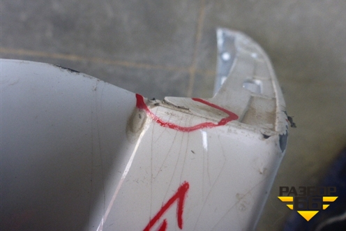 Бампер задний (S-Line) (8R0807385D) для Audi Q5 c 2008-2017г (Ку 5)