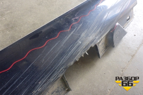 Накладка на порог наружная правая (A2056903240) для Mercedes Benz C-Klass W205 с 2014г (Ц)