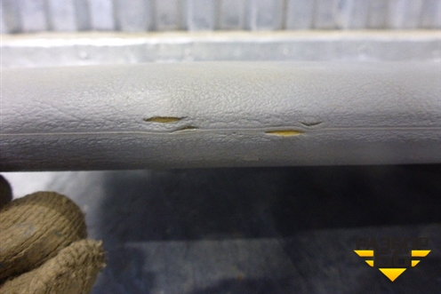 Козырёк солнцезащитный  центральный для Mercedes Benz TRUCK Axor 2 с 2004г (Аксор)