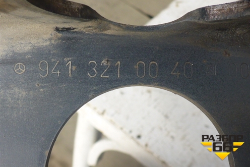 Кронштейн глушителя (9413210040) для Mercedes Benz TRUCK Axor 2 с 2004г (Аксор)