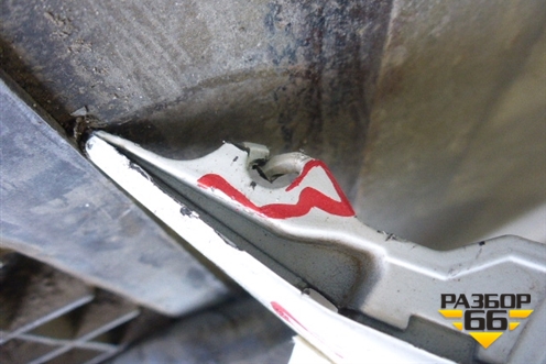 Бампер задний (нижняя часть) (без юбки под парктроник) для Audi A4 (В8) Allroad Quattro с 2009-2016г (А4)