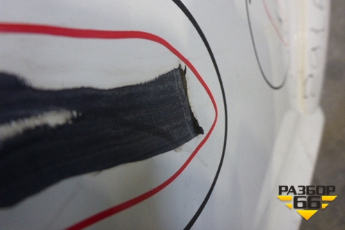 Бампер задний (нижняя часть) (без юбки под парктроник) для Audi A4 (В8) Allroad Quattro с 2009-2016г (А4)