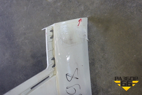 Бампер задний (нижняя часть) (без юбки под парктроник) для Audi A4 (В8) Allroad Quattro с 2009-2016г (А4)