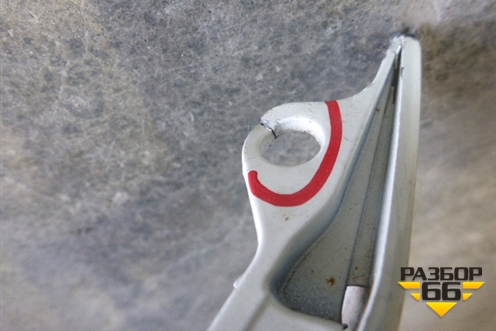 Бампер задний (нижняя часть) (без юбки под парктроник) для Audi A4 (В8) Allroad Quattro с 2009-2016г (А4)